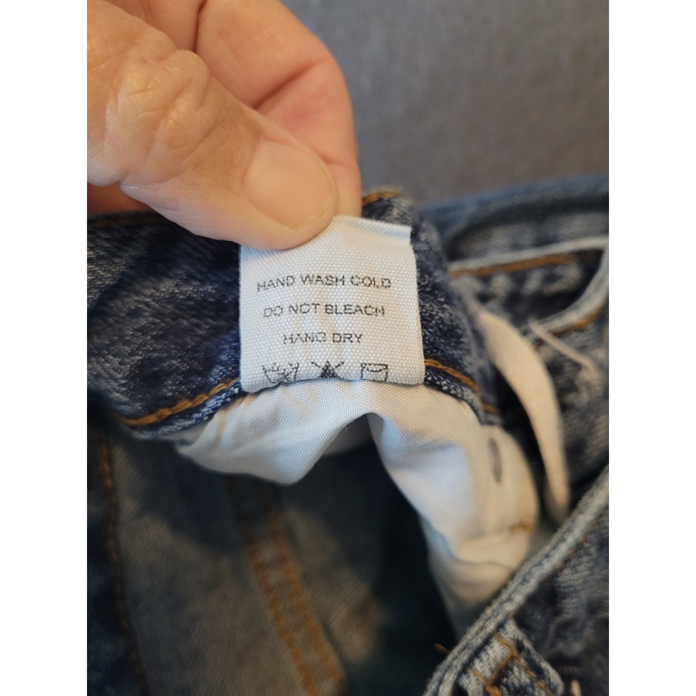 SOHO Women's Blue Light Wash Denim Straight Leg Mid Rise 5-Pocket Embroidered - Picture 7 of 10
